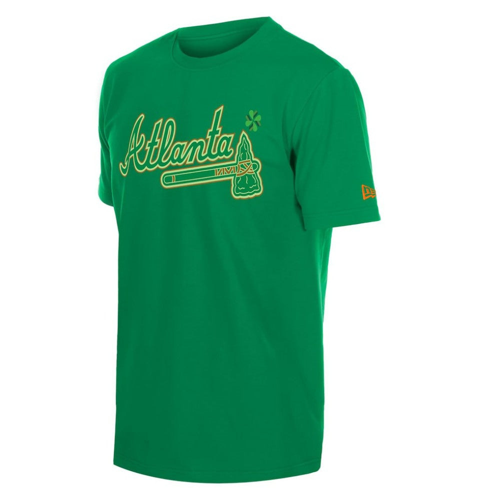 Atlanta Braves New Era 2026 St. Patrick's Day T-Shirt - MLB T-shirts