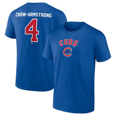 Pete Crow-Armstrong Chicago Cubs Winning Streak Name & Number T-Shirt - MLB T-shirts