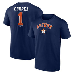 Carlos Correa Houston Astros Winning Streak Name & Number T-Shirt - MLB T-shirts