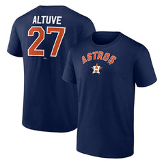 Jose Altuve Houston Astros Winning Streak Name & Number T-Shirt - MLB T-shirts