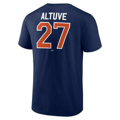 Jose Altuve Houston Astros Winning Streak Name & Number T-Shirt - MLB T-shirts