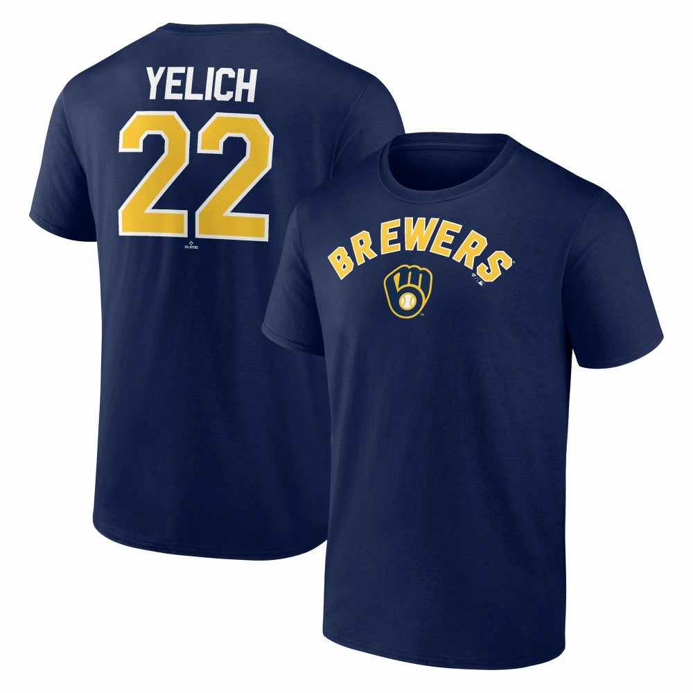 Christian Yelich Milwaukee Brewers Winning Streak Name & Number T-Shirt - MLB T-shirts