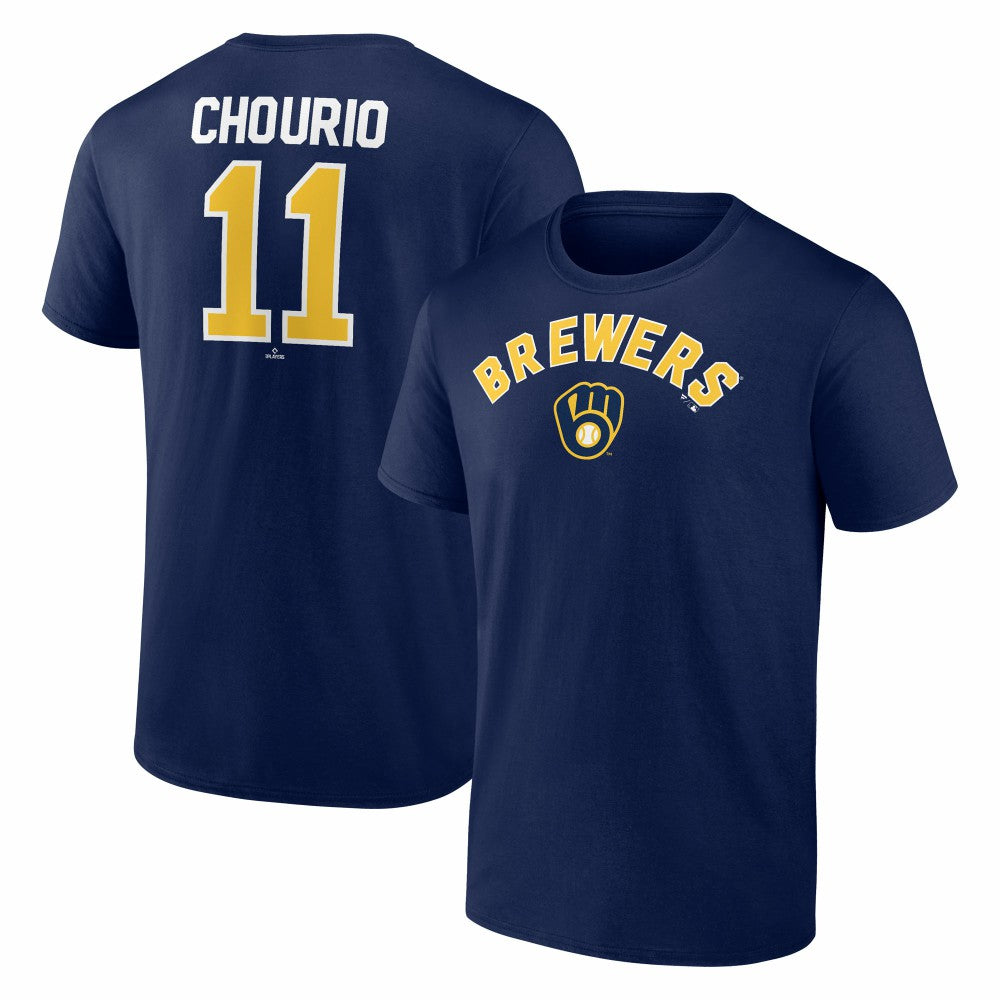 Jackson Chourio Milwaukee Brewers Winning Streak Name & Number T-Shirt - MLB T-shirts