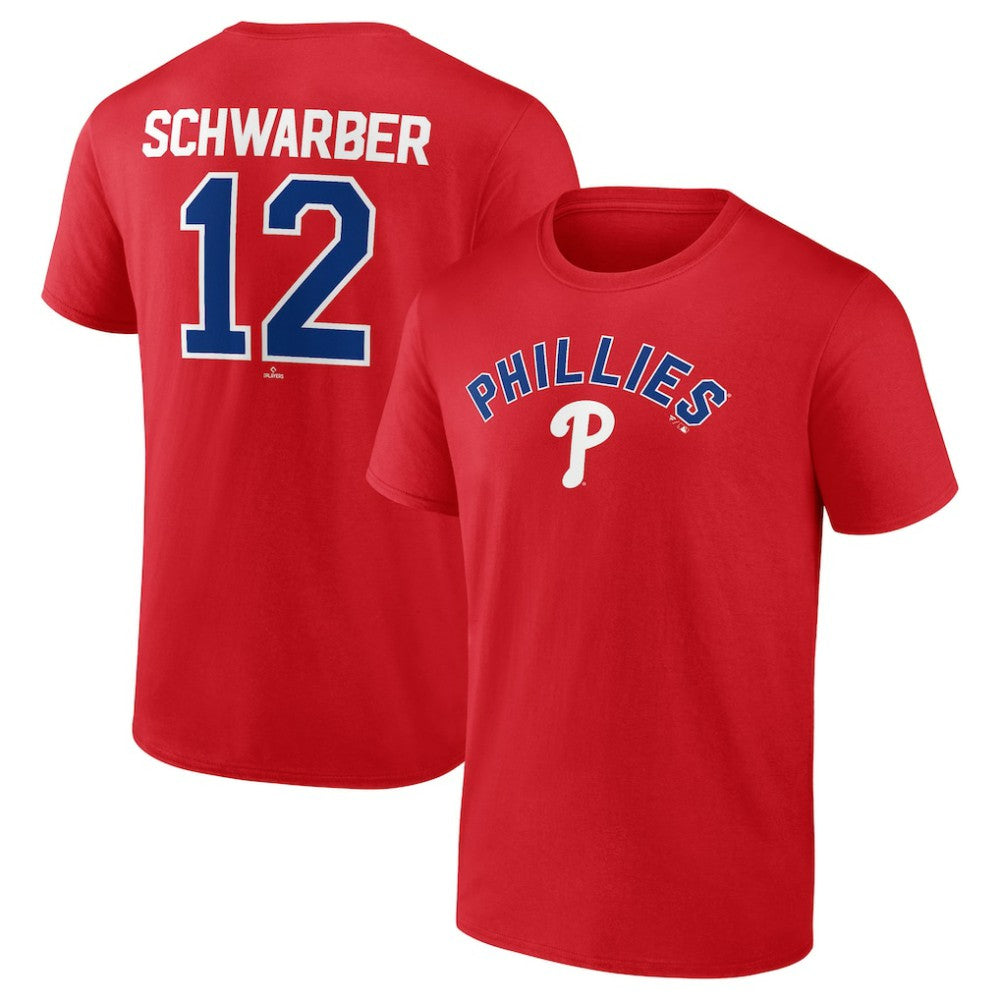 Kyle Schwarber Philadelphia Phillies Winning Streak Name & Number T-Shirt - MLB T-shirts