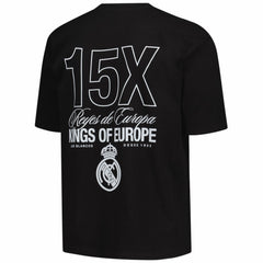 Real Madrid Peace Collective Unisex European Champions Heavyweight T-Shirt