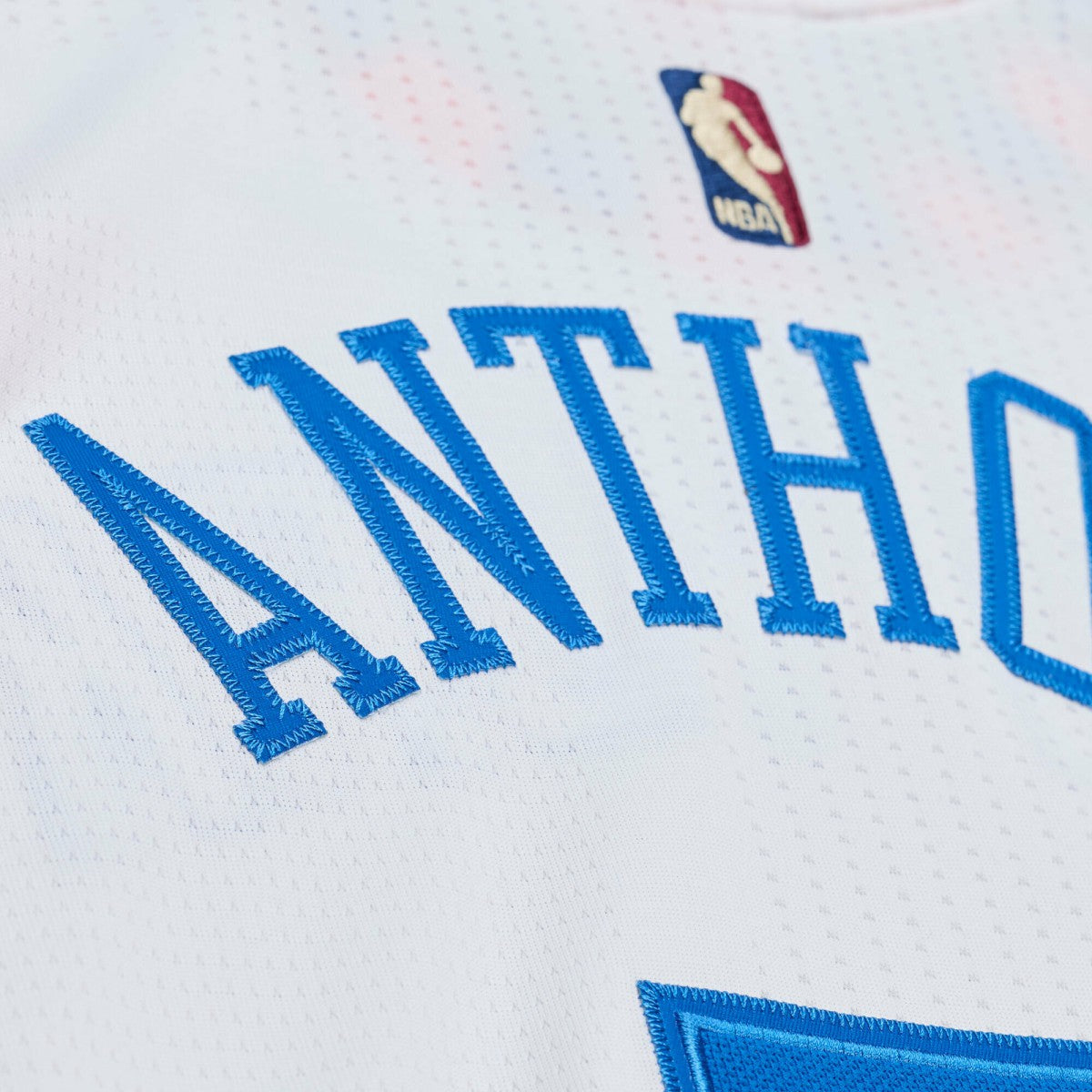 White Carmelo Anthony New York Knicks 2015-16 Hardwood Classics Authentic Jersey | NBA