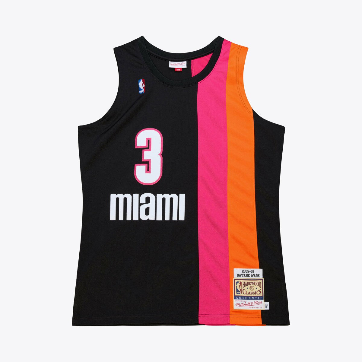 Black Dwyane Wade Miami Heat 2005-06 Hardwood Classics Authentic Jersey | NBA