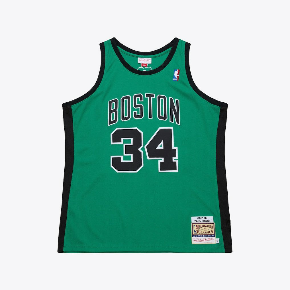 Kelly Green Paul Pierce Boston Celtics 2007-08 Hardwood Classics Authentic Jersey | NBA