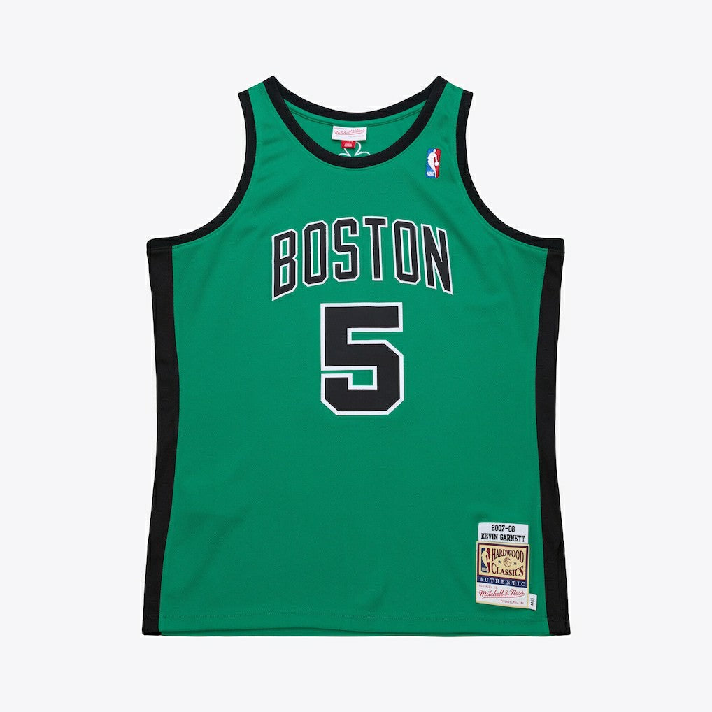 Kelly Green Kevin Garnett Boston Celtics 2007-08 Hardwood Classics Authentic Jersey | NBA