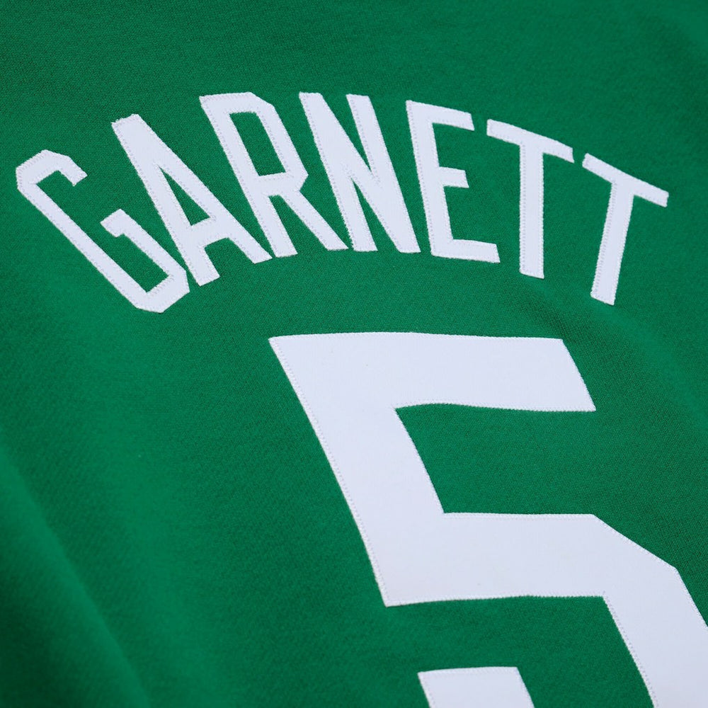 Kelly Green Kevin Garnett Boston Celtics Name & Number Hoodie | NBA