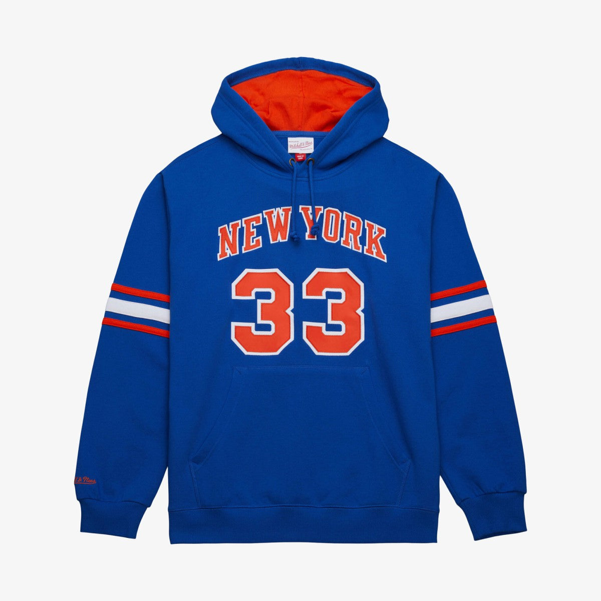 Blue Patrick Ewing New York Knicks Name & Number Hoodie | NBA