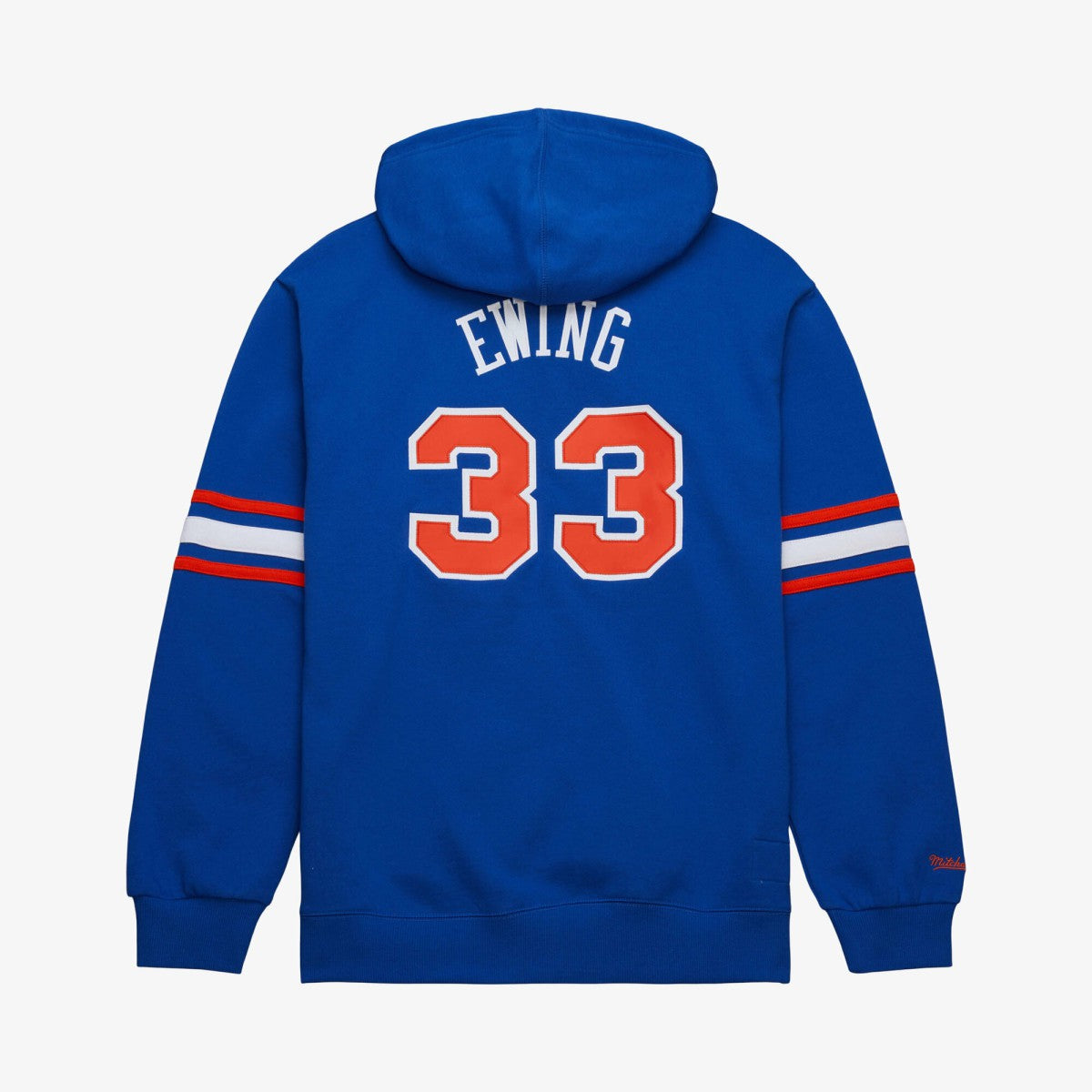Blue Patrick Ewing New York Knicks Name & Number Hoodie | NBA