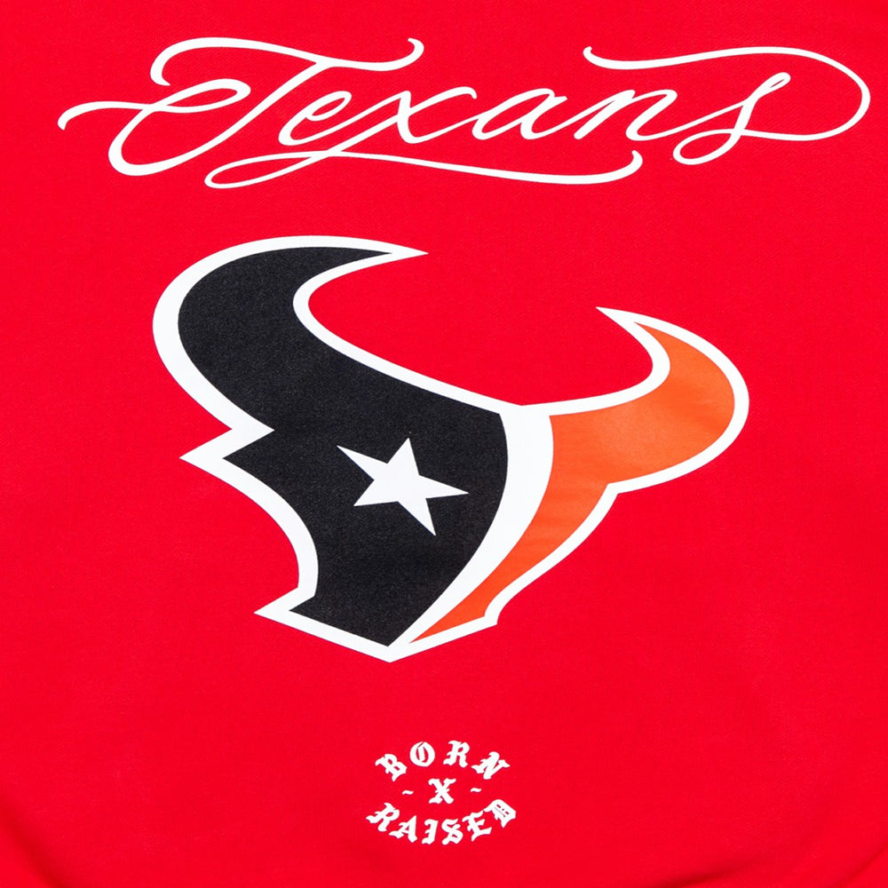 Houston Texans Born x Raised Unisex Fine Line Hoodie | NFL New