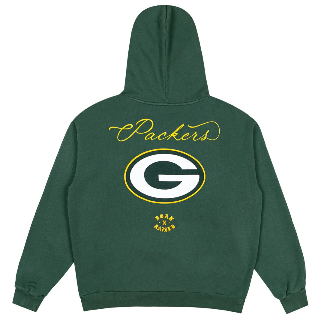 Green Bay Packers Born x Raised Unisex Fine Line Hoodie | NFL US