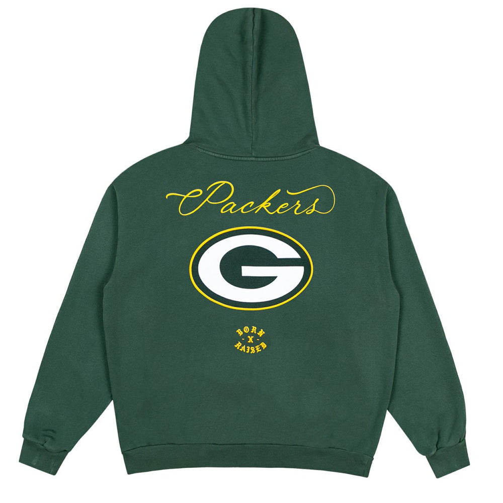 Green Bay Packers Born x Raised Unisex Fine Line Hoodie | NFL US