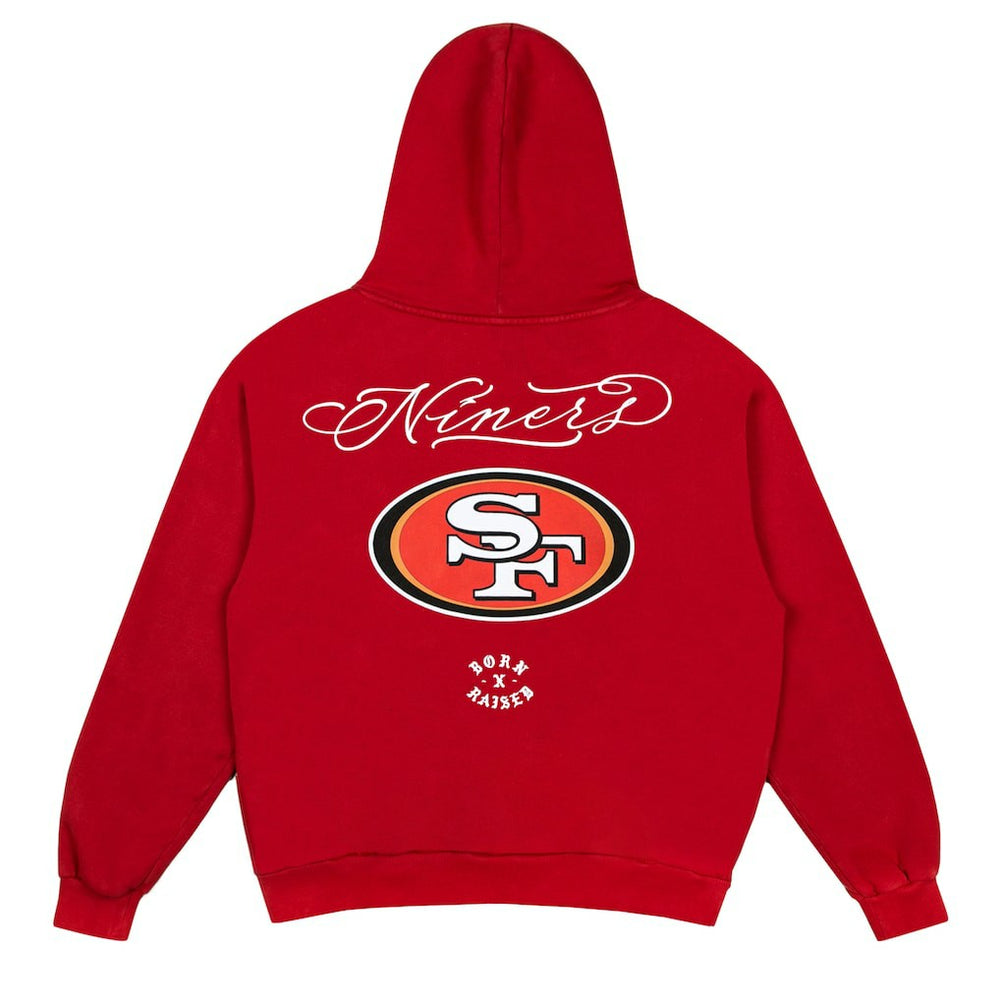 San Francisco 49ers Born x Raised Unisex Fine Line Hoodie | NFL Discount
