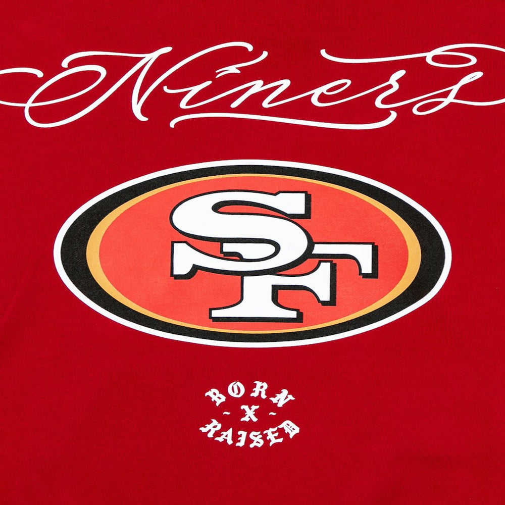 San Francisco 49ers Born x Raised Unisex Fine Line Hoodie | NFL Discount