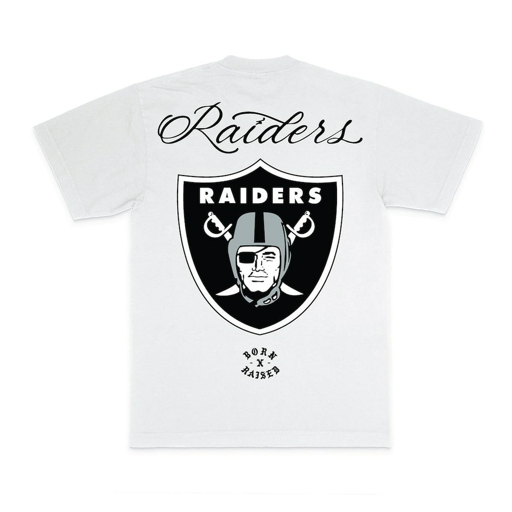 Las Vegas Raiders Born x Raised Unisex Fine Line T-Shirt | NFL New