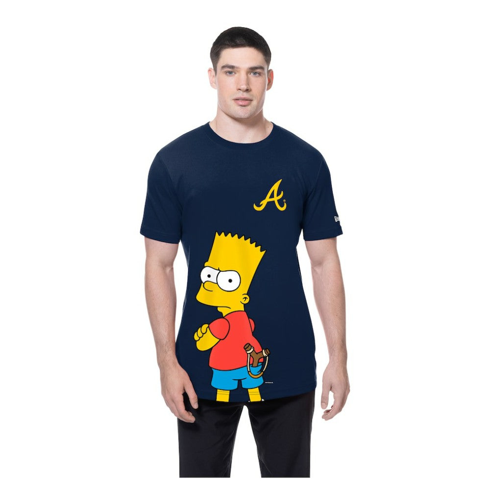Atlanta Braves New Era MLB x Simpsons Local T-Shirt - MLB T-shirts