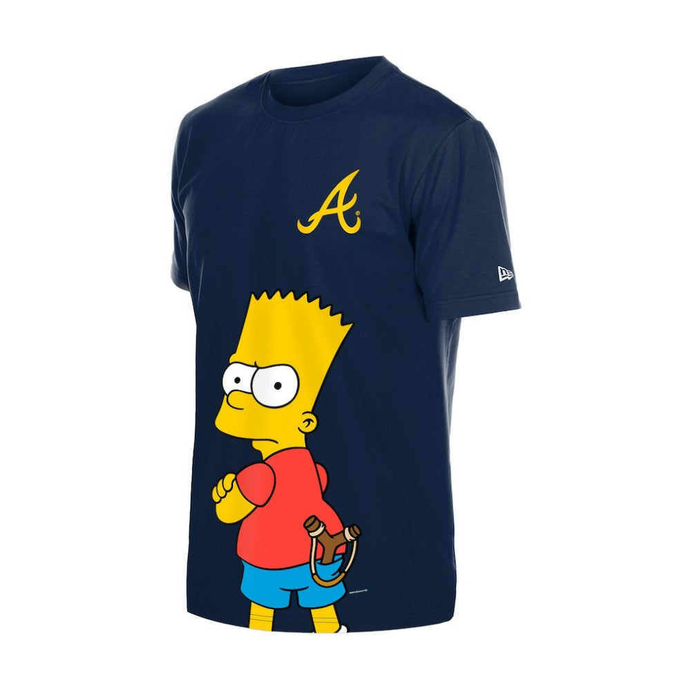 Atlanta Braves New Era MLB x Simpsons Local T-Shirt - MLB T-shirts