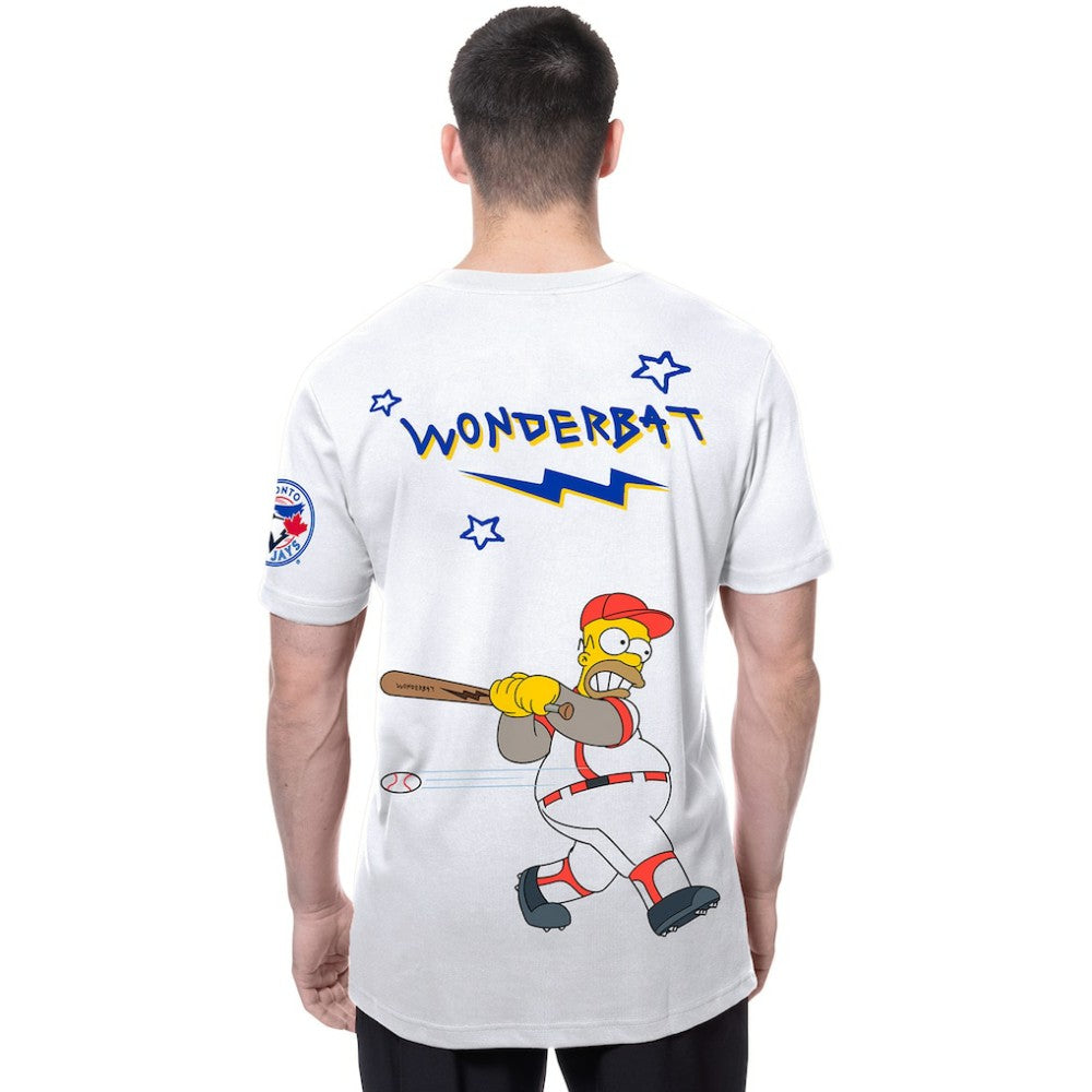 Toronto Blue Jays New Era MLB x Simpsons Homer Wonderbat T-Shirt - MLB T-shirts