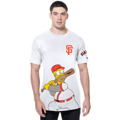 San Francisco Giants New Era MLB x Simpsons Homer Wunderbat SS Tee - MLB