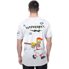 Los Angeles Dodgers New Era MLB x Simpsons Homer Wonderbat T-Shirt - MLB T-shirts