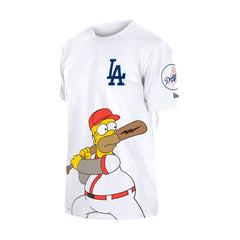Los Angeles Dodgers New Era MLB x Simpsons Homer Wonderbat T-Shirt - MLB T-shirts