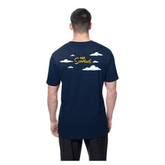 Atlanta Braves New Era MLB x Simpsons 2026 Collab Clouds T-Shirt - MLB T-shirts