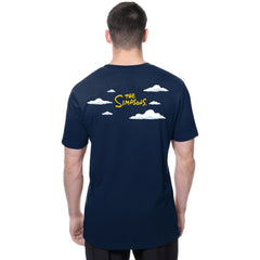 Houston Astros New Era MLB x Simpsons 2026 Collab Clouds T-Shirt - MLB T-shirts