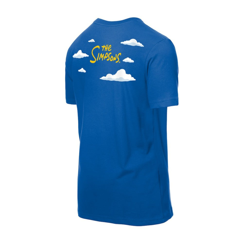 Chicago Cubs New Era MLB x Simpsons 2026 Collab Clouds T-Shirt - MLB T-shirts