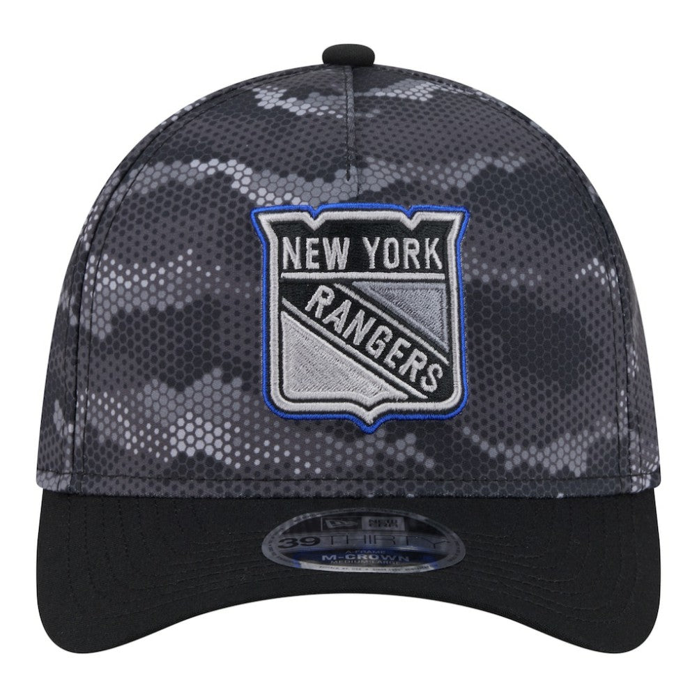 New York Rangers New Era Zero Dark 39THIRTY Flex Hat -  NHL Hats