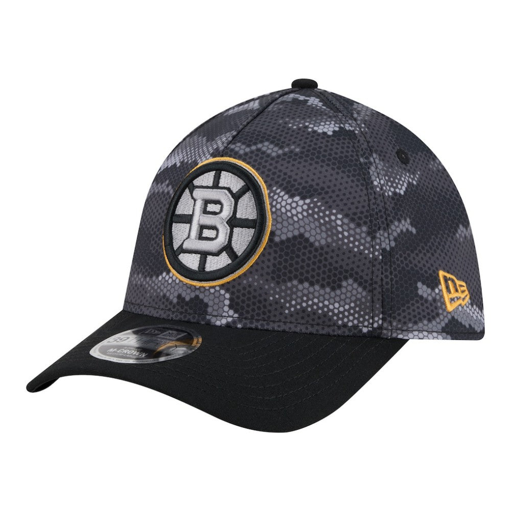 Boston Bruins New Era Zero Dark 39THIRTY Flex Hat -  NHL Hats
