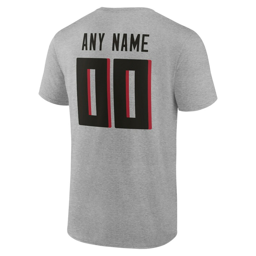 Atlanta Falcons Team Authentic Personalized Name & Number T-Shirt | NFL US