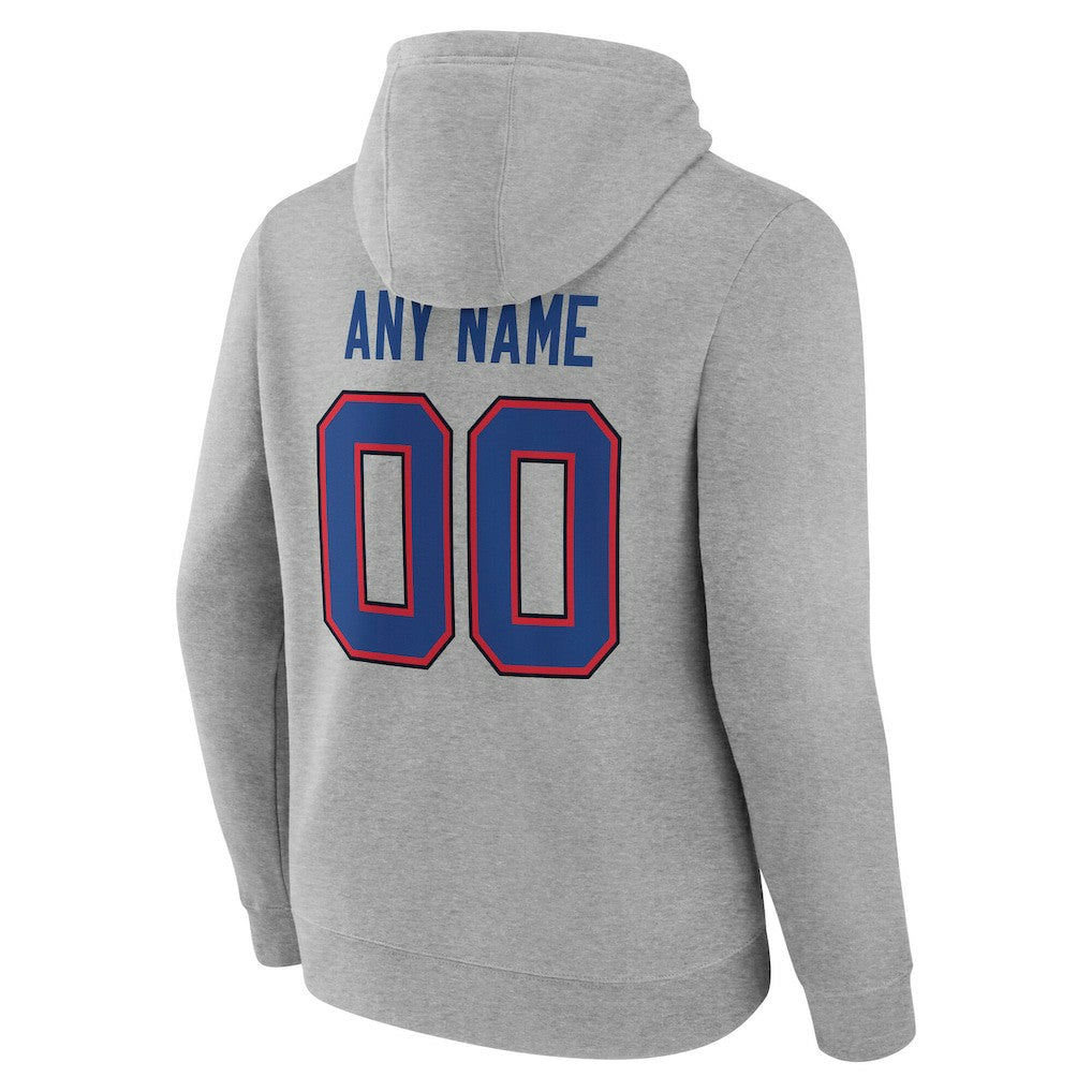 Buffalo Bills Team Authentic Personalized Name & Number Hoodie | NFL New