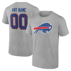 Buffalo Bills Team Authentic Personalized Name & Number T-Shirt | NFL Outlet