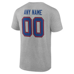 Buffalo Bills Team Authentic Personalized Name & Number T-Shirt | NFL Outlet