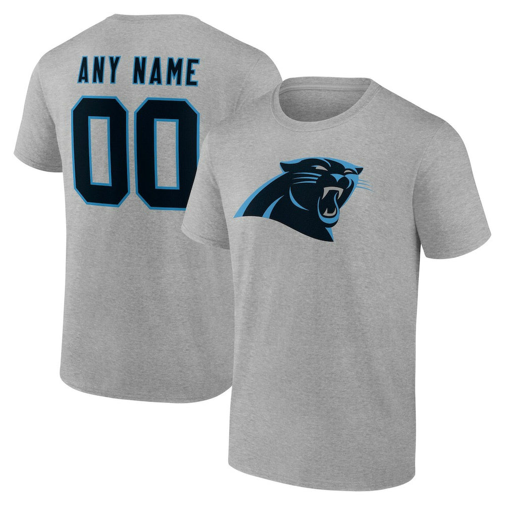 Carolina Panthers Team Authentic Personalized Name & Number T-Shirt | NFL Online
