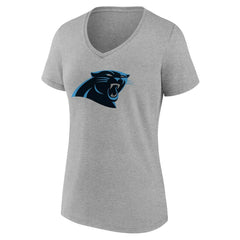 Carolina Panthers Women's Team Authentic Personalized Name & Number V-Neck T-Shirt | NFL US