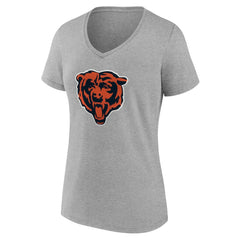 Chicago Bears Women's Team Authentic Personalized Name & Number V-Neck T-Shirt | NFL Outlet