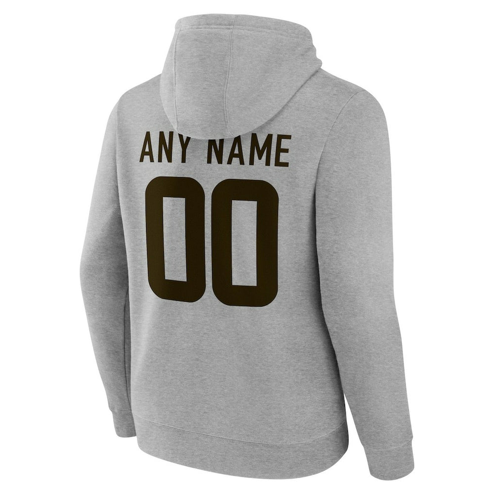 Cleveland Browns Team Authentic Personalized Name & Number Hoodie | NFL Outlet