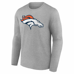 Denver Broncos Team Authentic Personalized Name & Number Long Sleeve T-Shirt | NFL US