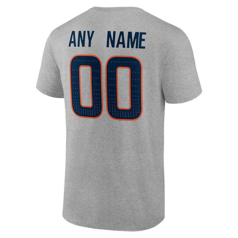 Denver Broncos Team Authentic Personalized Name & Number T-Shirt | NFL Sale