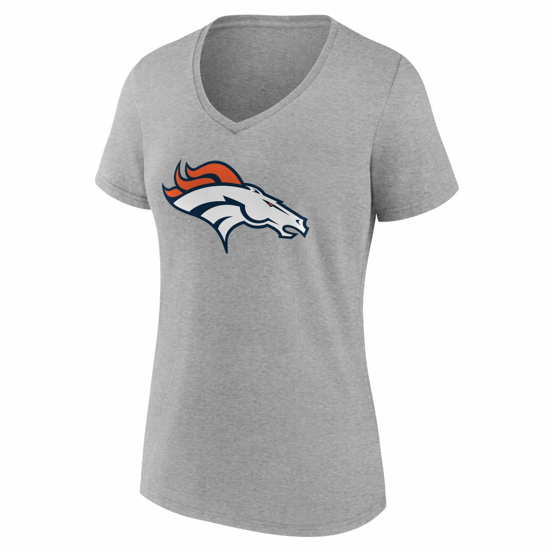 Denver Broncos Women's Team Authentic Personalized Name & Number V-Neck T-Shirt | NFL Discount