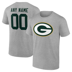 Green Bay Packers Team Authentic Personalized Name & Number T-Shirt | NFL Near me
