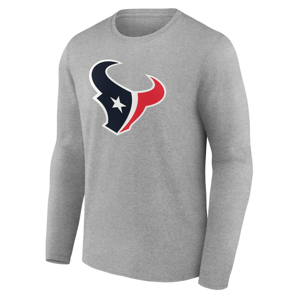 Houston Texans Team Authentic Personalized Name & Number Long Sleeve T-Shirt | NFL Online