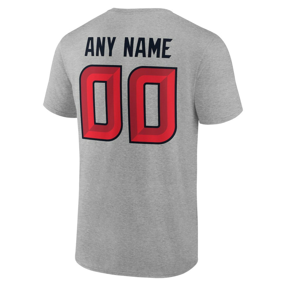 Houston Texans Team Authentic Personalized Name & Number T-Shirt | NFL New