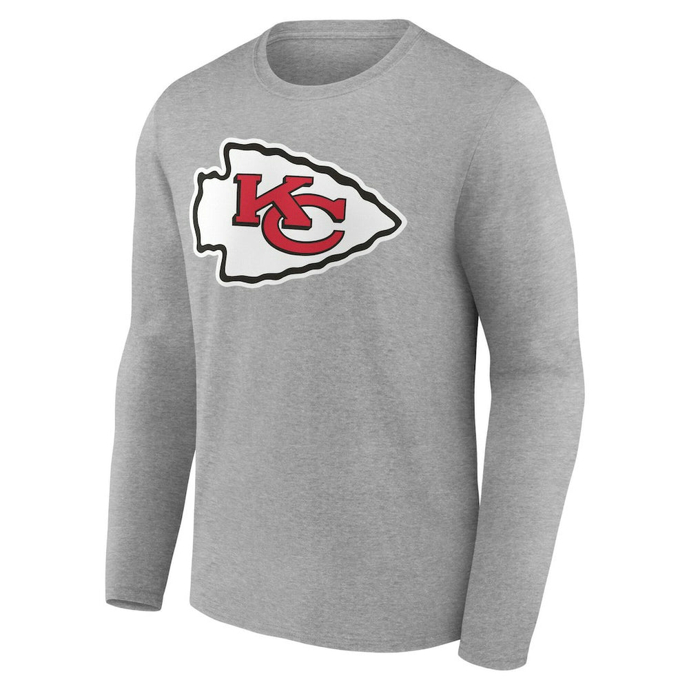 Kansas City Chiefs Team Authentic Personalized Name & Number Long Sleeve T-Shirt | NFL New