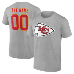 Kansas City Chiefs Team Authentic Personalized Name & Number T-Shirt | NFL New