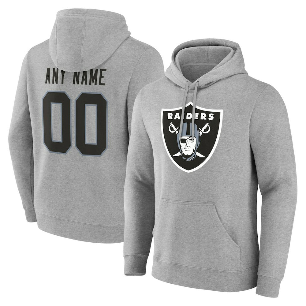Las Vegas Raiders Team Authentic Personalized Name & Number Hoodie | NFL Online